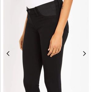 J brand Mama J Side Panel black pants, soft material